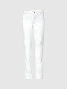 KIDS ONLY Girls White Solid Jeans