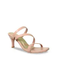 Glitzy Galz Women Pink Stiletto Sandals