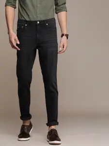 Calvin Klein Jeans Men Black Body Skinny Fit Light Fade Stretchable Jeans