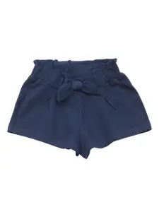 Lil Lollipop Girls Navy Blue Shorts