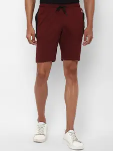 Allen Solly Sport Men Maroon Shorts