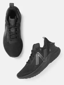 New Balance Women Black Solid Woven Design Propel Remix Running Shoes