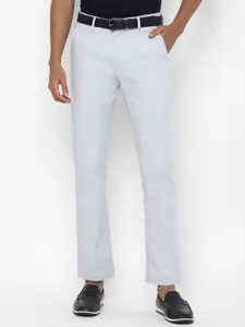 Allen Solly Men Blue Trousers