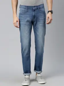 American Bull Men Blue Slim Fit Light Fade Jeans