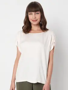 Vero Moda Women Pink Extended Sleeves T-shirt