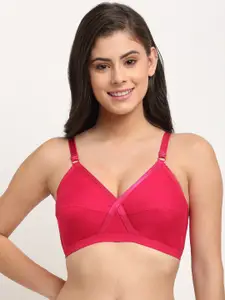 Friskers Pink Non Padded Bra