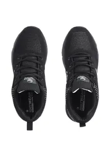 Lancer Men Black RAMBO-122BLK Memory Foam Regular Running Shoes