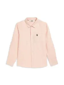 Cantabil Boys Pink Classic Casual Shirt
