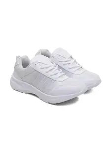 ASIAN Men White Mesh Running Sports Shoes