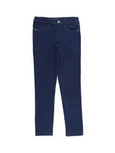 Allen Solly Junior Boys Navy Blue Slim Fit Jeans