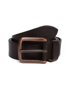 Cantabil Men Brown Leather Belt