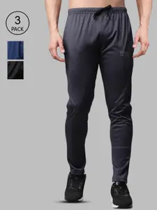 MACK JONNEY JONNEY Men Pack of 3 Solid Track Pants