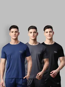 MACK JONNEY JONNEY Men Pack Of 3 Solid T-shirts