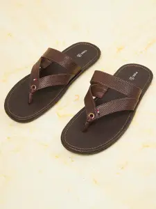max Men Brown Comfort Sandals
