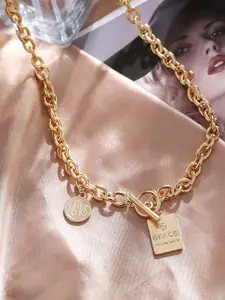 HOT AND BOLD Gold-Plated Necklace