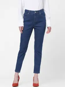 Vero Moda Women Blue Skinny Fit Mid-Rise Stretchable Jeans
