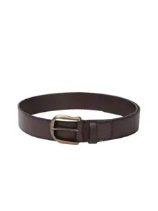Levis Men Brown Solid Leather Belt