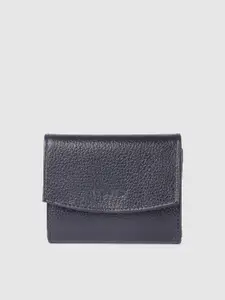 Levis Men Leather Solid Three Fold Wallet