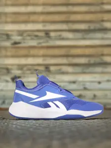 Reebok Boys Blue Woven Design XT Sprinter Slip Running Shoes