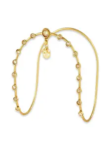AccessHer Women Gold-Plated Armlet Bracelet