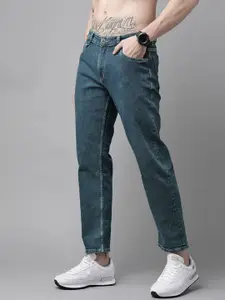 Roadster Men Navy Blue Slim Fit Stretchable Jeans