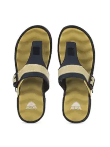 Adda Women Beige & Blue Comfort Heels