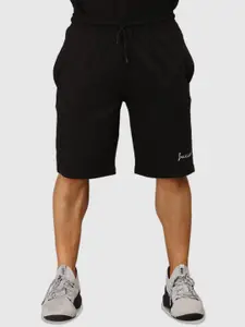 FUAARK Men Black Loose Fit Training or Gym Sports Shorts