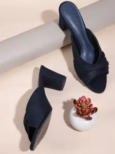 CORSICA Women Twisted Strap Block Heels