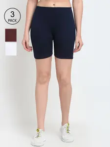 Jinfo Women Pack of 3 Cycling Shorts