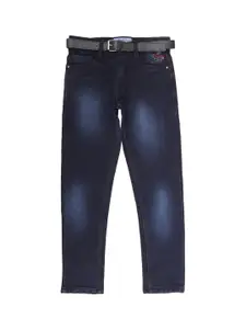 V-Mart Boys Blue Classic Light Fade Jeans