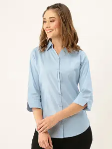 ZOLA Women Regular Fit Cotton Formal Shirt