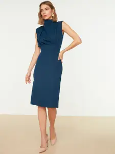 Trendyol Women Green Sheath Dress