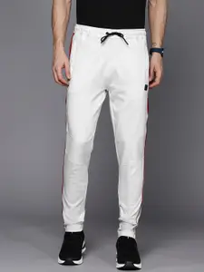 Louis Philippe ATHPLAY Men Grey Melange Solid Track Pants