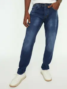 Trendyol Men Blue Slim Fit Light Fade Stretchable Jeans