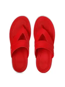 Puma Women Red Softride Sunny Comfort Sandals