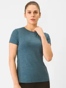Globus Women Blue Running Sports T-shirt