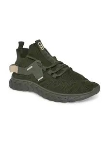 Ajile by Pantaloons Men Olive Green Running Non-Marking Sports Shoes