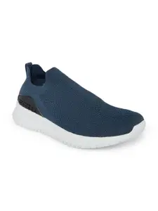 Ajile by Pantaloons Men Blue Textured Running Non-Marking Shoes