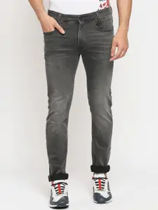 Pepe Jeans Men Slim Fit Slim Fit Heavy Fade Stretchable Jeans