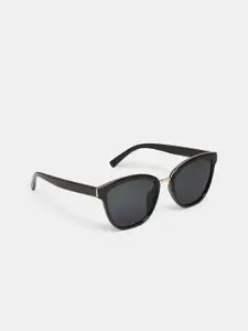 20Dresses Women Black Lens & Black Wayfarer Sunglasses SG0595