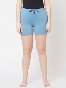 Sweet Dreams Women Blue Lounge Shorts