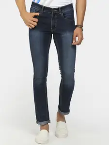 V-Mart Men Blue Slim Fit Light Fade Stretchable Jeans