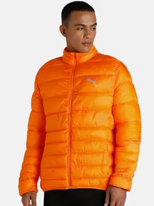 Puma Men Orange Puffer Jacket