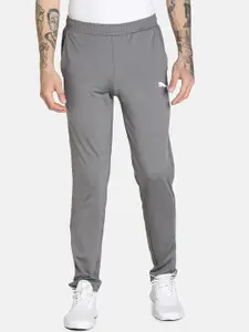 Puma Grey Teams CR Slim Fit Training Track Pants with dryCELL Technology