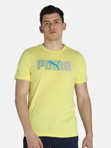 Puma Graphic Printed Slim Fit Cotton T-shirt