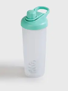 Home Centre Teal-Green & Transparent Solid Sports Water Bottle