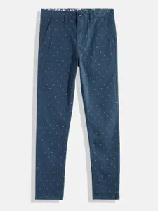 Allen Solly Junior Boys Printed Trousers