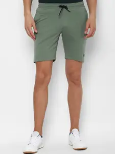 Allen Solly Sport Men Green Slim Fit Shorts