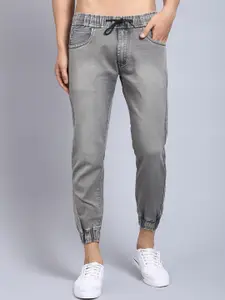 Rodamo Men Grey Jogger Heavy Fade Stretchable Jeans