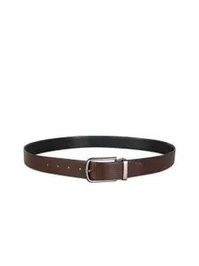 Kenneth Cole Men Brown Reversible Leather Belt